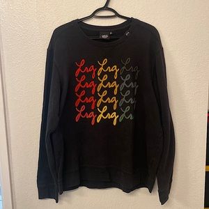 LRG pullover sweater with stitching